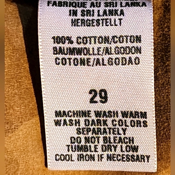 EUC Lucky Brand Camo Cargo Capri Pants - Picture 5 of 7